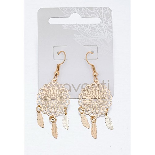  Viseće minđuše u boho stilu