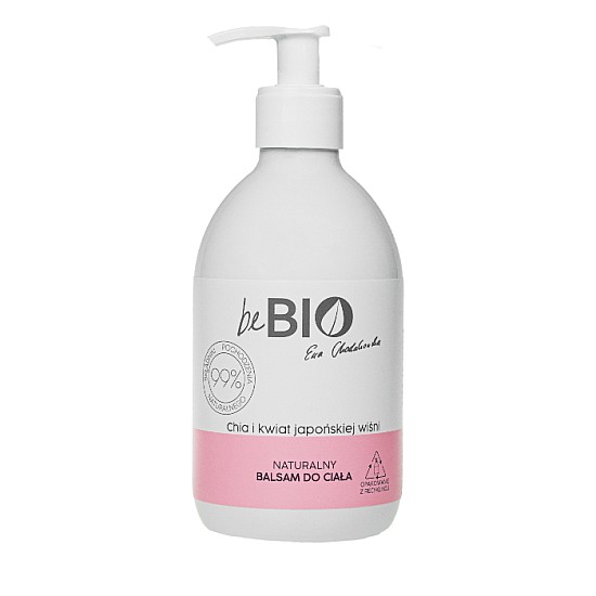 Balzam za telo sa čia semenkama i cvetom japanske trešnje beBio natural 400ml | BeBio Cosmetics | Ecobeauty