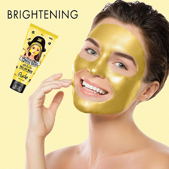 Maska za posvetljivanje lica Pirates Ches Peel Off Mask- Brightening | RUDE COSMETICS | Ecobeauty Maska za posvetljivanje lica Pirates Ches Peel Off Mask- Brightening | RUDE COSMETICS | Ecobeauty