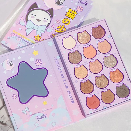 Paleta senki za oci Chibi Manga Cat Girl Dream Chronicles Rude Cosmetics 810079387083 Ecobeauty