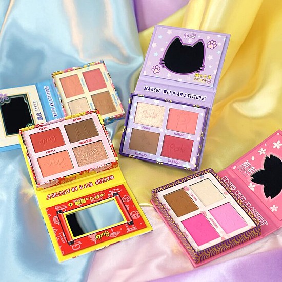 Paleta boja za lice MANGA Clever Kirei-Sama 11.2 g 810079383474 ⏐ Rude Cosmetics ⏐ Ecobeauty Paleta boja za lice MANGA Clever Kirei-Sama 11.2 g 810079383474 ⏐ Rude Cosmetics ⏐ Ecobeauty
