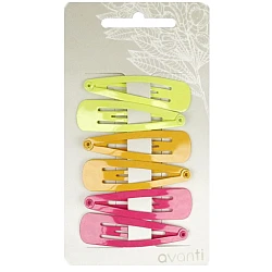 Šnalice za kosu 6u1 - roze                 