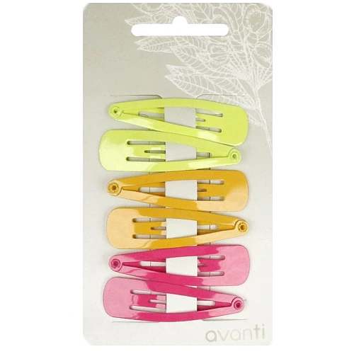 Šnalice za kosu 6u1 - roze                 