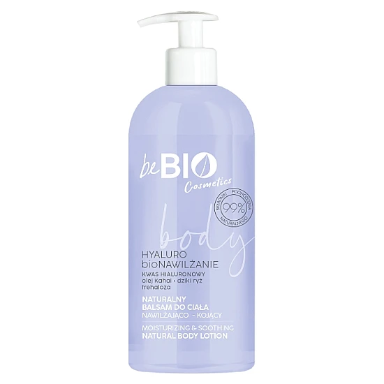 Balzam za suvu i veoma suvu kožu sa Hijauloronskom kiselinom beBio natural 350ml | BeBio Cosmetics | Ecobeauty