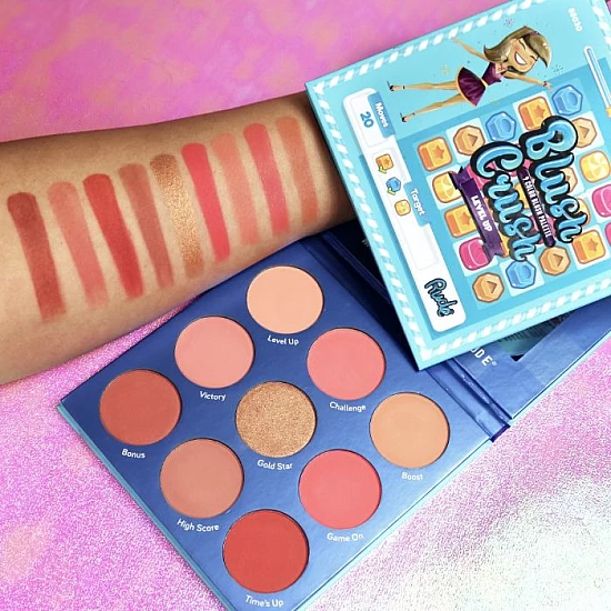 Paleta rumenila sa 9 boja BLUSH CRUSH - Level Up | RUDE COSMETICS | Ecobeauty Paleta rumenila sa 9 boja BLUSH CRUSH - Level Up | RUDE COSMETICS | Ecobeauty