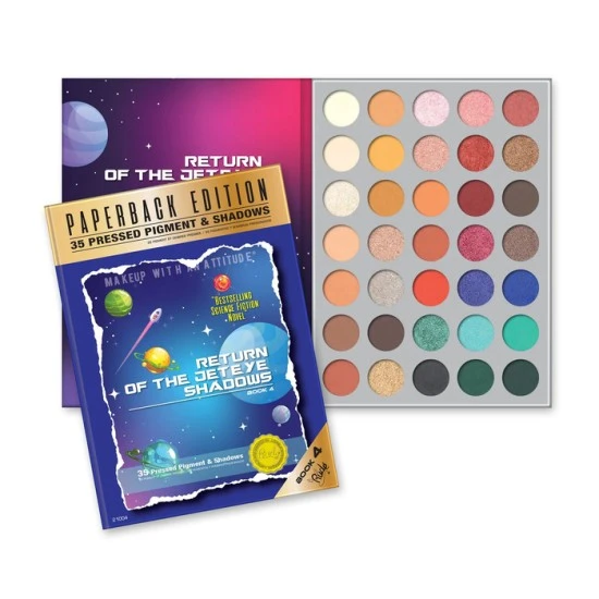 Paleta senki za oči Return of the Jet Eyeshadow - Paperback Edition 810079381043 Ecobeauty