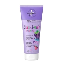 2u1 Prirodni šampon i gel za tuširanje za decu Blackberry Friends 4organic 200ml 2u1 Prirodni šampon i gel za tuširanje za decu Blackberry Friends 4organic 200ml