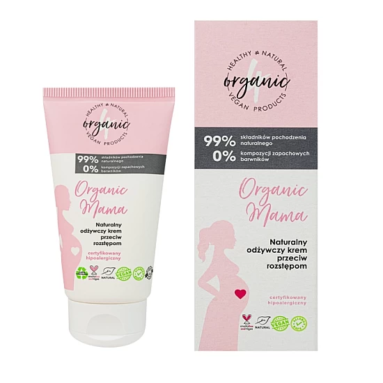 Prirodna hranljiva krema protiv strija Organic Mama 4organic 50ml | 4 ORGANIC | Ecobeauty