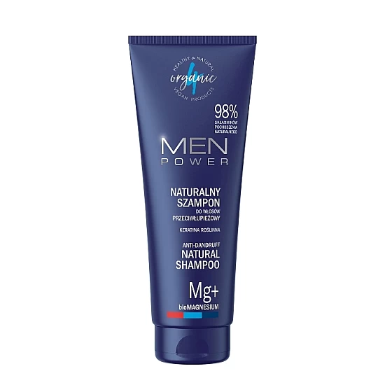 Prirodni šampon protiv peruti za muškarce Men Power 4organic 250ml | 4 ORGANIC | Ecobeauty Prirodni šampon protiv peruti za muškarce Men Power 4organic 250ml | 4 ORGANIC | Ecobeauty