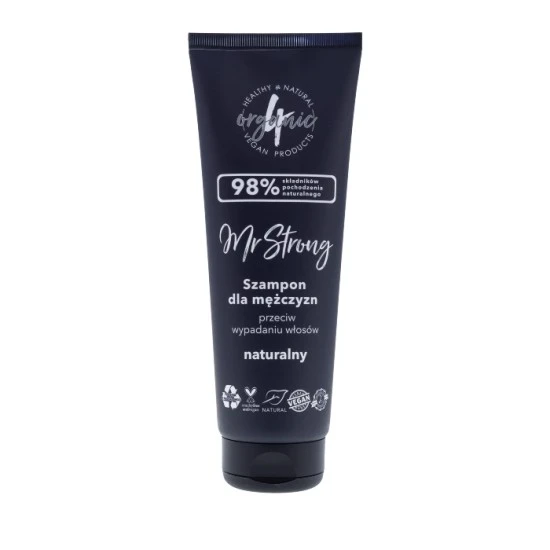 Šampon protiv opadanja kose za muškarce Mr Strong 4organic 250ml | 4 ORGANIC | Ecobeauty Šampon protiv opadanja kose za muškarce Mr Strong 4organic 250ml | 4 ORGANIC | Ecobeauty