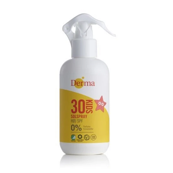 Sprej za decu za sunčanje sa zaštitnim faktorom SPF 30 Derma Sun Kids 200ml | 4 ORGANIC | Ecobeauty Sprej za decu za sunčanje sa zaštitnim faktorom SPF 30 Derma Sun Kids 200ml | 4 ORGANIC | Ecobeauty