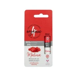 Prirodni balzam za usne Rasberry 4organic 5g Prirodni balzam za usne Rasberry 4organic 5g