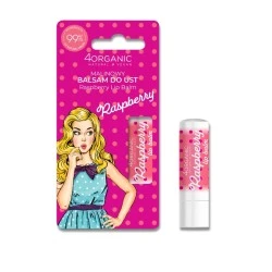 Prirodni balzam za usne Raspberry Pin-up Girl 4organic 5g Prirodni balzam za usne Raspberry Pin-up Girl 4organic 5g