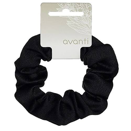 Gumica za kosu sjajno crna