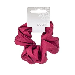 Satenska bordo gumica za kosu 