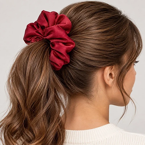 Bordo scrunchie gumica za kosu AVANTI