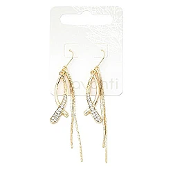 Viseće minđuše zlatnog sjaja