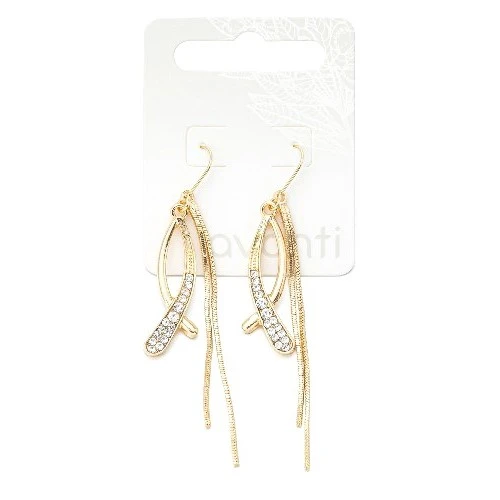 Viseće minđuše zlatnog sjaja