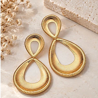 Viseće minđuše sa dvostrukim kapljastim dizajnom AVANTI