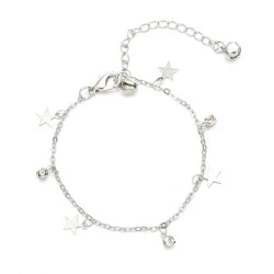 Narukvica za nogu sa zvezdicama I cirkonima Narukvica za nogu sa zvezdicama I cirkonima