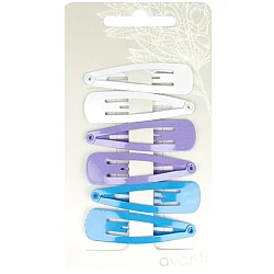 Šnale za kosu - Set od 6 modernih boja