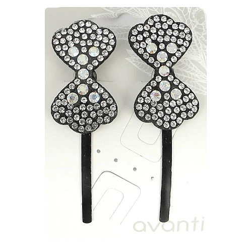 Elegantne šnale za kosu sa kristalima - mašne 