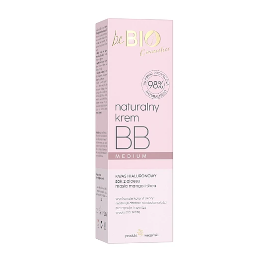 BB krema za lice - medium beBio natural 30ml | BeBio Cosmetics | Ecobeauty