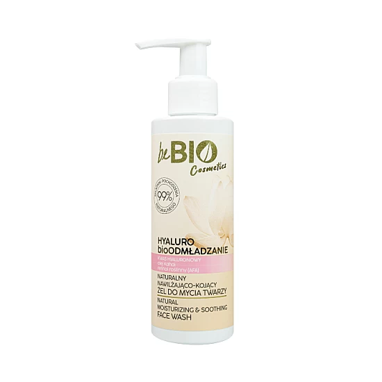 Gel za čišćenje lica sa hijaluronskom kiselinom beBio natural 150ml | BeBio Cosmetics | Ecobeauty Gel za čišćenje lica sa hijaluronskom kiselinom beBio natural 150ml | BeBio Cosmetics | Ecobeauty