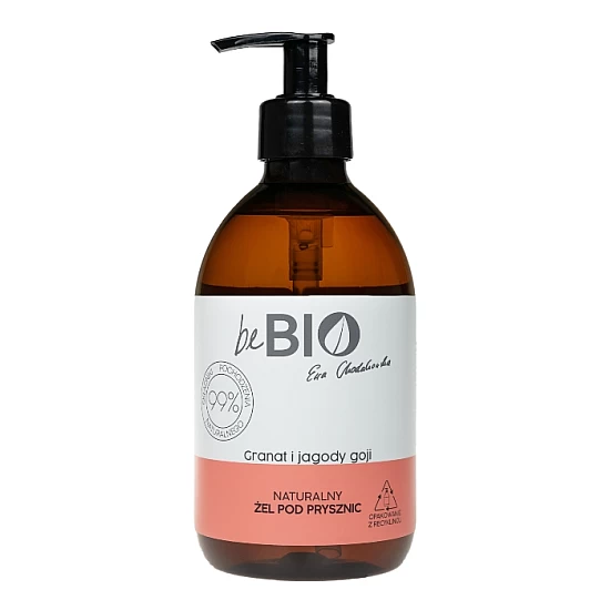 Gel za tuširanje sa narom i goji bobicama beBio natural 400ml | BeBio Cosmetics | Ecobeauty Gel za tuširanje sa narom i goji bobicama beBio natural 400ml 5906874025802 Ecobeauty