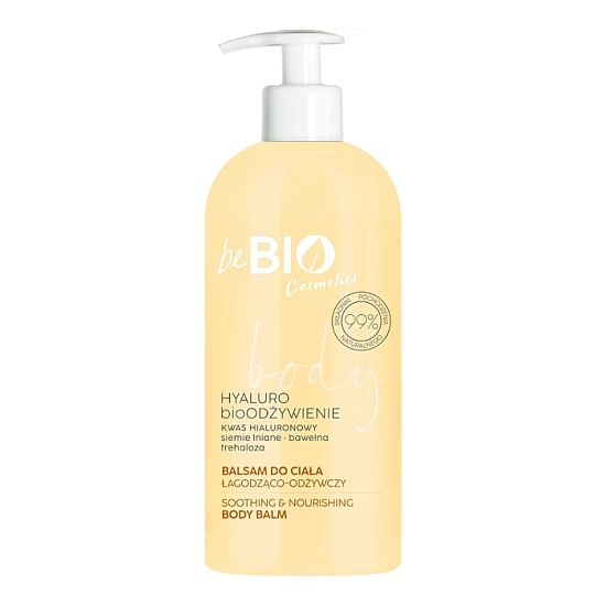 Hranljivi balzam za telo sa Hijauloronskom kiselinom beBio natural 350ml | BeBio Cosmetics | Ecobeauty Hranljivi balzam za telo sa Hijauloronskom kiselinom beBio natural 350ml | BeBio Cosmetics | Ecobeauty