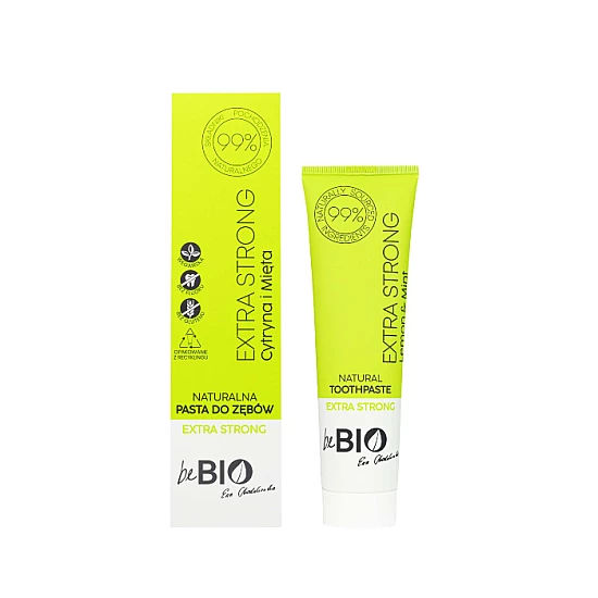 Pasta za zube sa limunom i nanom beBio natural 100ml | BeBio Cosmetics | Ecobeauty Pasta za zube sa limunom i nanom beBio natural 100ml | BeBio Cosmetics | Ecobeauty