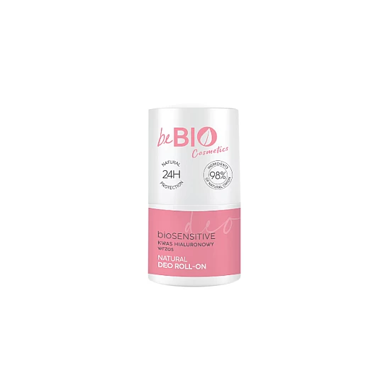 Roll-on dezodorans sa hijaluronskom kiselinom i ekstraktom divljeg pirinča beBio natural 50ml | BeBio Cosmetics | Ecobeauty Roll-on dezodorans sa hijaluronskom kiselinom i ekstraktom divljeg pirinča beBio natural 50ml | BeBio Cosmetics | Ecobeauty