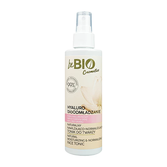Tonik za lice sa hijaluronskom kiselinom beBio natural 200ml | BeBio Cosmetics | Ecobeauty Tonik za lice sa hijaluronskom kiselinom beBio natural 200ml 5907731958974 Ecobeauty