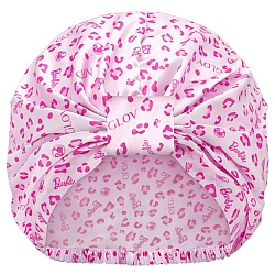 Barbie satenski peškir za kosu sa dva lica Pink