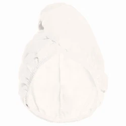 Ekološki sportski peškir za kosu Sport White