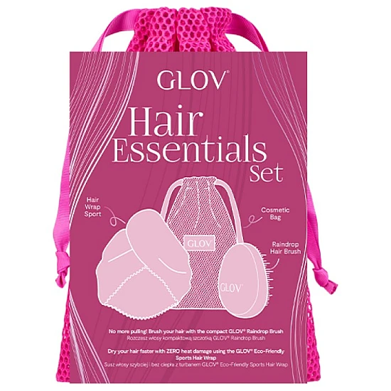 Hair Essentials komplet za negu kose 5907440744592  GLOV  Ecobeauty