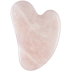 Kamen za masažu lica Gua Sha rozenkvarc