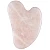 Kamen za masažu lica Gua Sha rozenkvarc