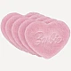 Kozmetički tuferi za skidanje šminke u obliku srca za višestruku upotrebu Barbie Heart Pads  5907440745032 GLOV  Ecobeauty