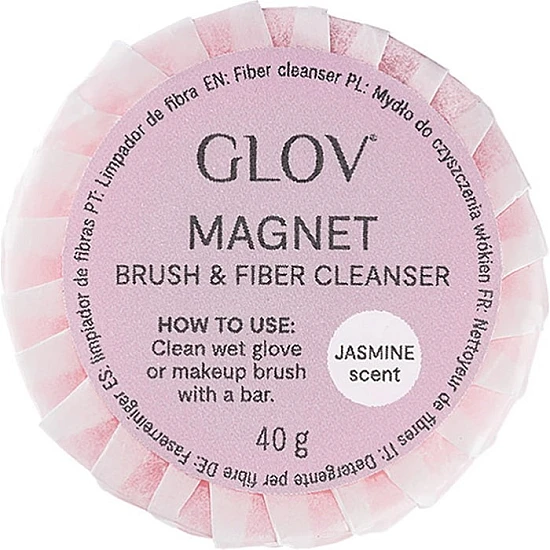  Magnetni sapun za čišćenje rukavica i kozmetičkih četkica Jasmine 5907440742970 ⏐ GLOV ⏐ Ecobeauty