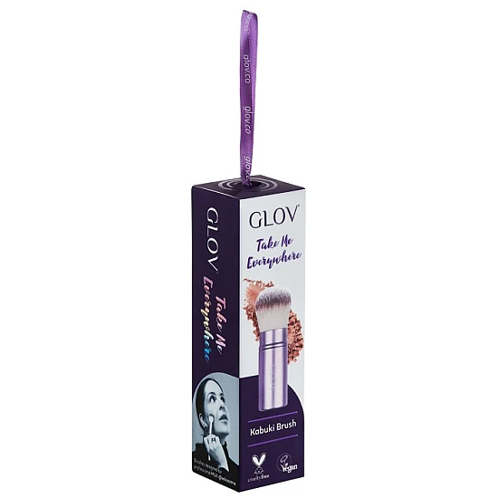 Multitasking četkica za šminkanje na uvlačenje Kabuki Take Me Everywhere 5907440741973 ⏐ GLOV ⏐ Ecobeauty