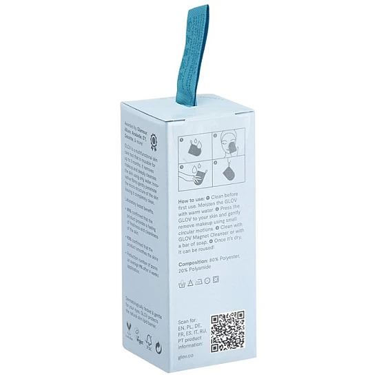Original Pamučna rukavica za skidanje šminke Bouncy Blue 5902768711332 ⏐ GLOV ⏐ Ecobeauty Original Pamučna rukavica za skidanje šminke Bouncy Blue 5902768711332 ⏐ GLOV ⏐ Ecobeauty