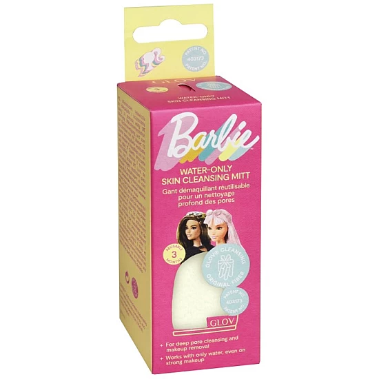 Rukavica za skidanje šminke samo uz pomoć vode Barbie Ivory 5907440745094 ⏐GLOV ⏐ Ecobeauty ⏐ Rukavica za skidanje šminke samo uz pomoć vode Barbie Ivory 5907440745094 ⏐GLOV ⏐ Ecobeauty ⏐