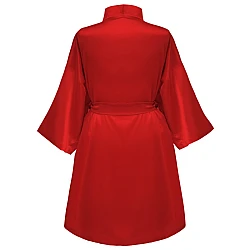  Satenski crveni bade mantil