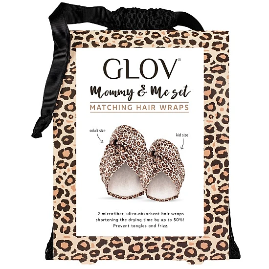 Set peškira za kosu Mommy and Me 5907440741485 | GLOV | Ecobeauty Set peškira za kosu Mommy and Me 5907440741485 | GLOV | Ecobeauty