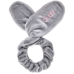 Traka za kosu Zečije uši 2u1 Gray