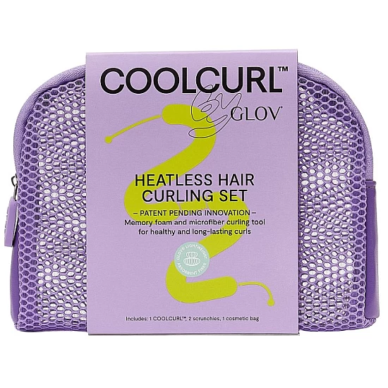 Uvijač za kosu bez toplote COOLCURL Lime Bag 5907440743489 ⏐ GLOV ⏐ Ecobeauty Uvijač za kosu bez toplote COOLCURL Lime Bag 5907440743489 ⏐ GLOV ⏐ Ecobeauty