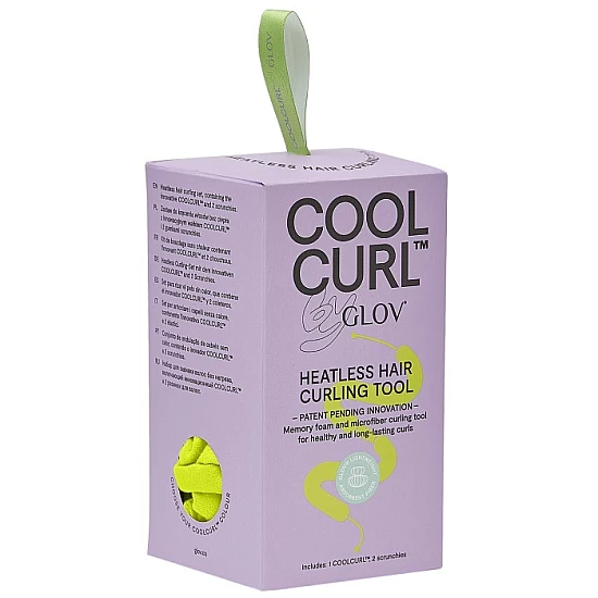 Uvijač za kosu bez toplote COOLCURL Lime Box 5907440743335 ⏐ GLOV ⏐ Ecobeauty Uvijač za kosu bez toplote COOLCURL Lime Box 5907440743335 ⏐ GLOV ⏐ Ecobeauty