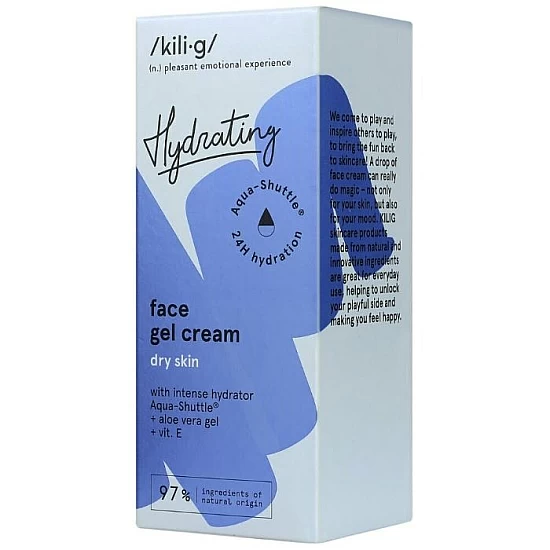 Gel krema za lice namenjena za suvu kožu 50 ml - KILIG Gel krema za lice namenjena za suvu kožu 50 ml - KILIG