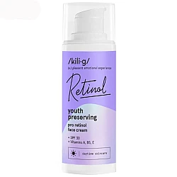 Dnevna krema za lice protiv bora sa pro-retinolom i SPF30 - RETINOL 50ml
